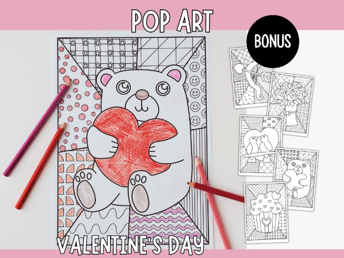 Valentine’s Day - Pop Art