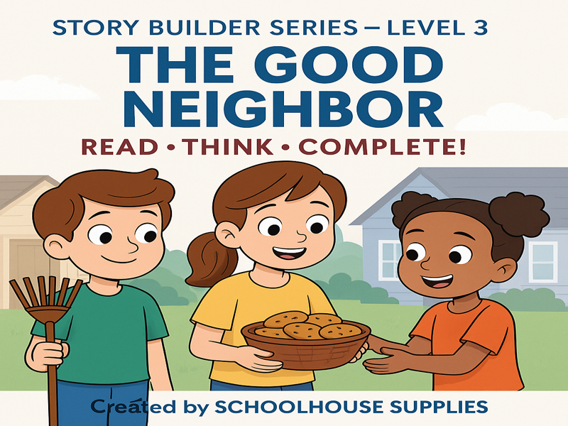 Story Builder Series – Level 3: The Good Neighbor (30 Units)