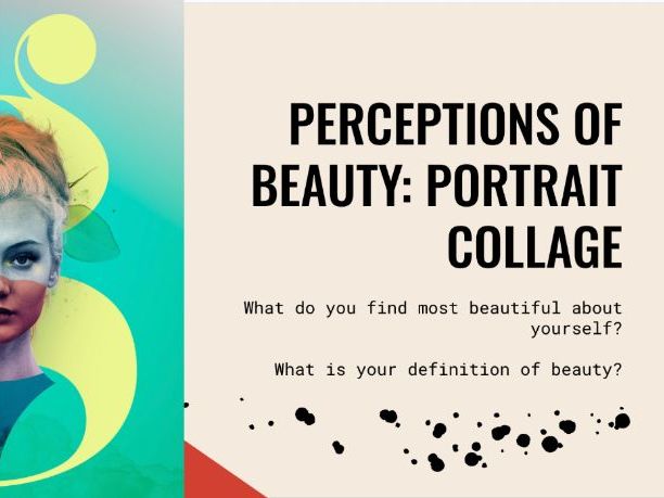 Digital Portrait Collage: Sub Plan or Mini Unit