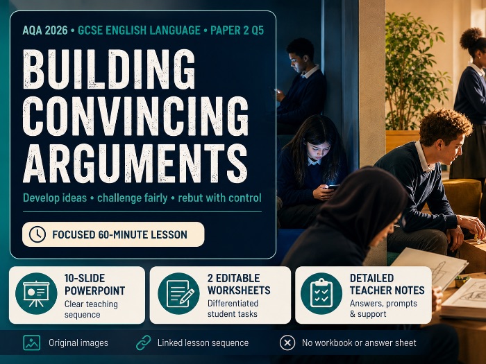 AQA 2026 Paper 2 Q5: Convincing Arguments