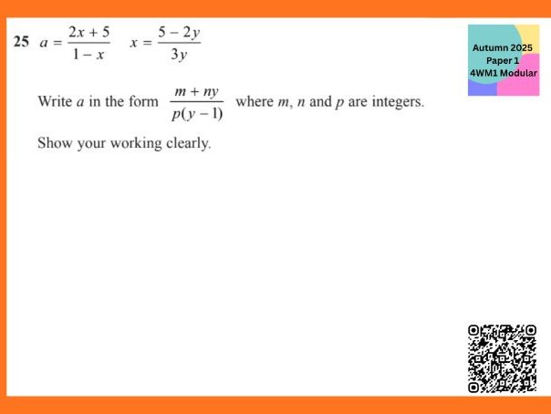 Functions (Composite) | IGCSE Modular | Higher | 4WM1 Unit 1 | Maths