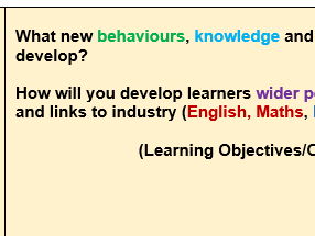 SOW A'S Business WJEC Eduqas