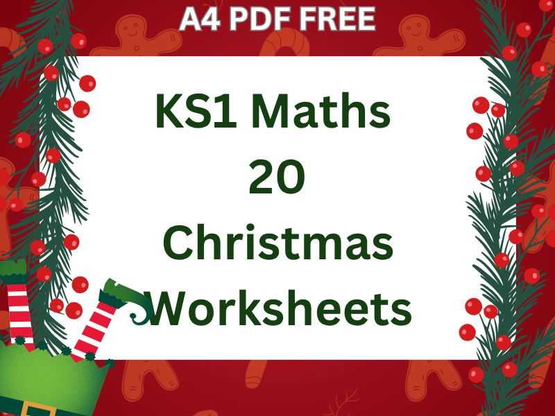 KS1 Christmas Maths - FREE