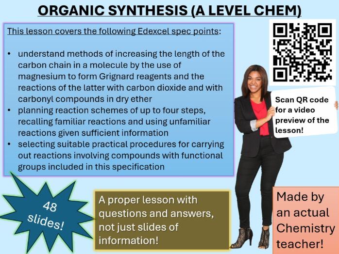 Organic Synthesis | Full Lesson (click for video preview)