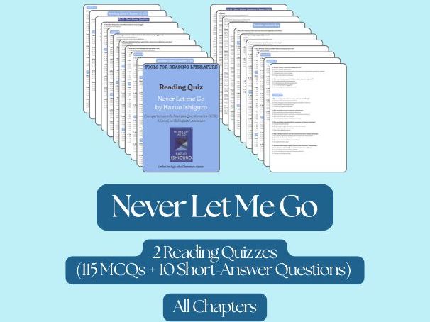 Never Let Me Go Reading Quiz – The Whole Book | GCSE & A-Level English