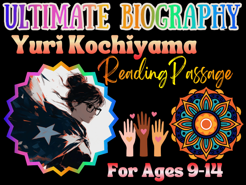 Yuri Kochiyama Biography Reading Passage for Kids | AAPI Heritage Month | May 19