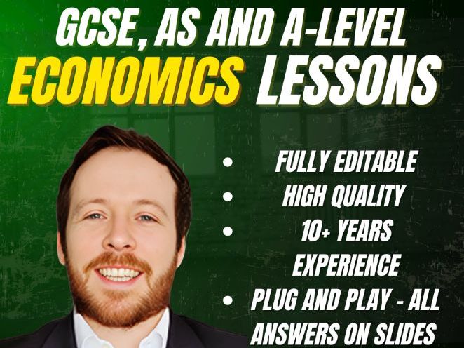 GCSE Economics - Firms, Classification, Growth and EOS (2-3 lessons)