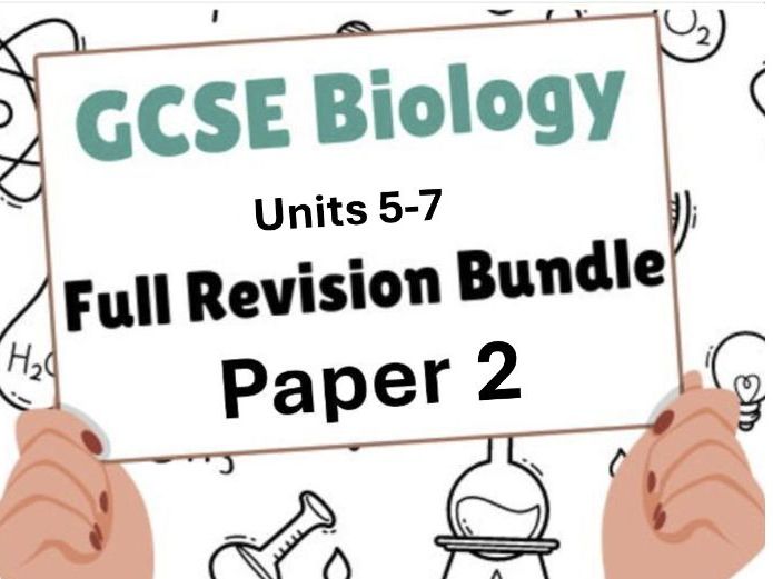 Complete AQA GCSE Biology Paper 2 Teaching Bundle