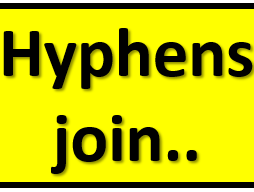 HYPHENS