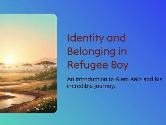 Refugee Boy – Lesson 1: Identity, Belonging & Displacement