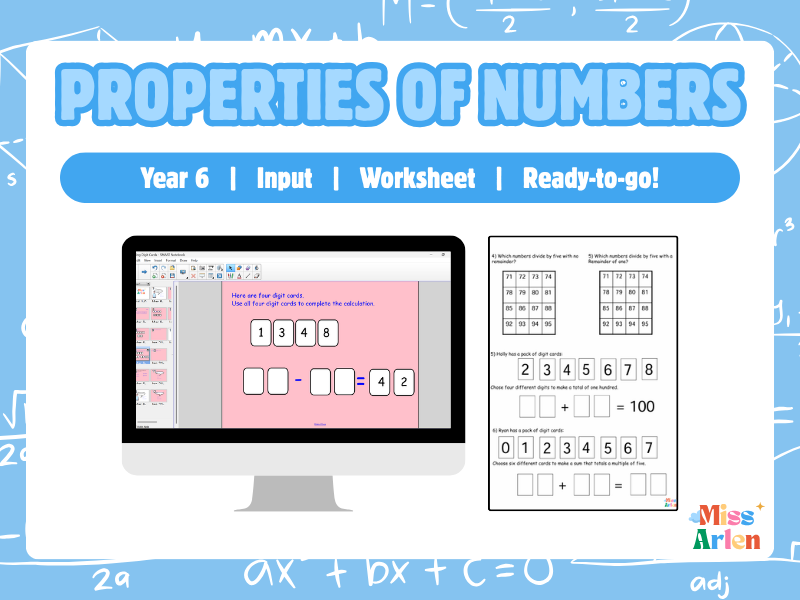 Year 6 Properties of Numbers Lesson