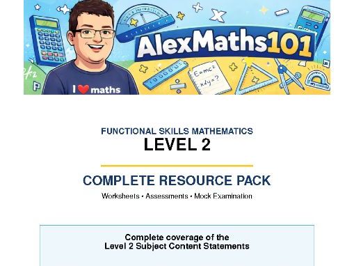 Functional Skills Maths Level 2 Complete Pack