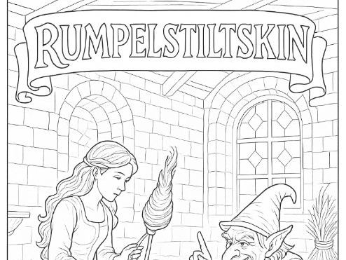 10 Fairytale Colouring Sheets