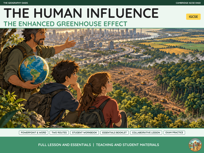 Human Causes of Climate Change and the Greenhouse Effect