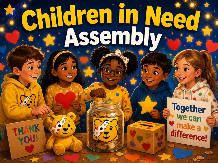 Children in Need Assembly — Whole School | Script + PowerPoint