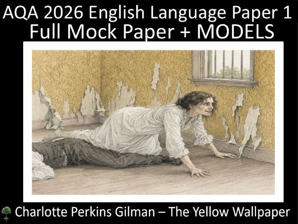One AQA 2026 GCSE English Language Paper 1 Mock | Models - (Gil - iv)