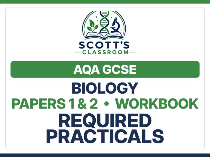 AQA GCSE Biology Required Practicals Workbook