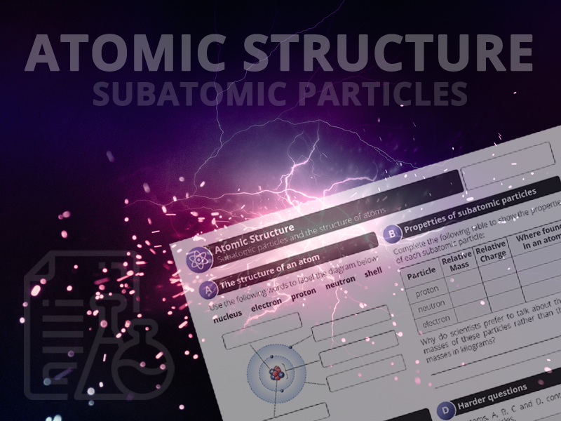 Atomic Structure - Subatomic particles