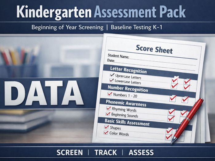 Kindergarten Assessment & Screening