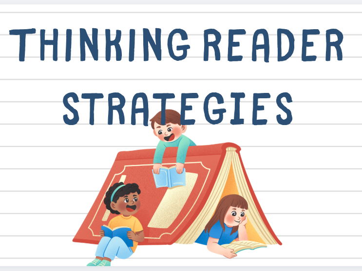 Thinking Reader Strategies PowerPoint (Adaptable + Wall Display)