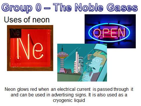 Group 0 - the Noble Gases