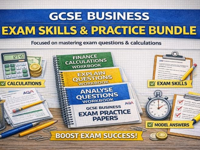 GCSE Business Exam Practice & Skills Bundle
