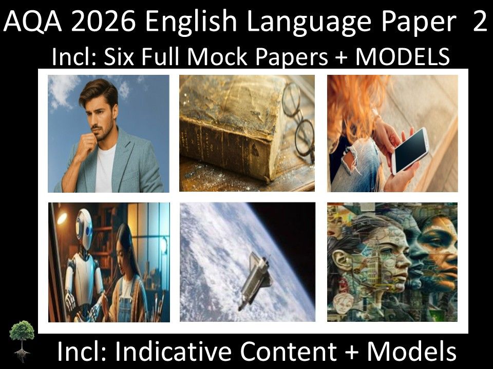 Six AQA 2026 English Language Paper 2 Mocks | MODELS
