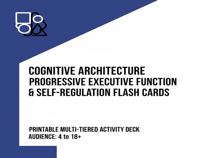 Cognitive Architecture Progressive Executive Function & Self-Regulation Flash Cards