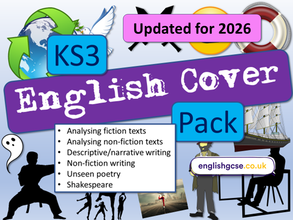 English Cover KS3