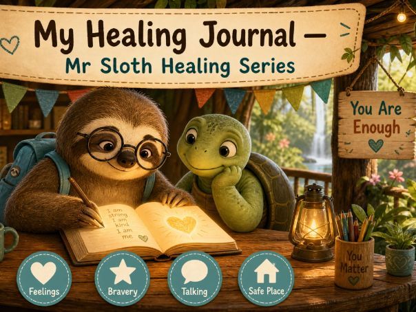 My Healing Journal | 79 Pages Whole Year Resource | PSHE | SEL | Emotional Regulation | EYFS KS1/2