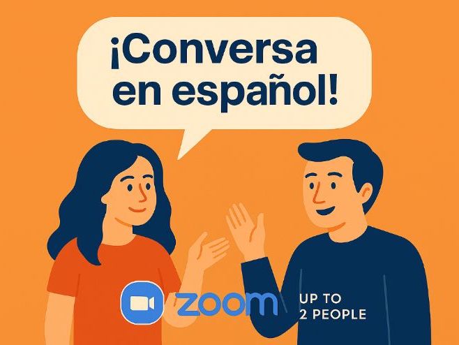 SPANISH CONVERSATION HOUR by zoom link