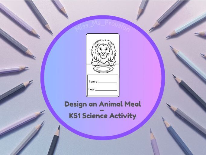 Design an Animal Meal – KS1 Science Activity