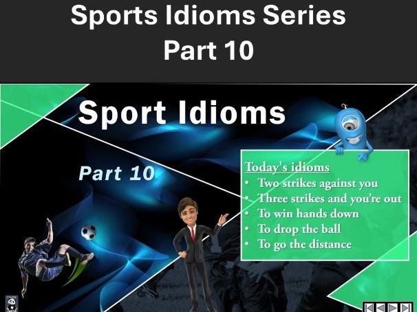 Advanced ESL: Sports Idioms Part 10