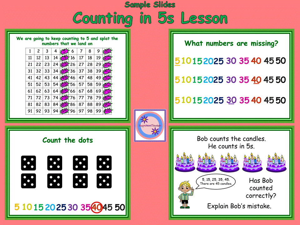 Counting In 5s Worksheet