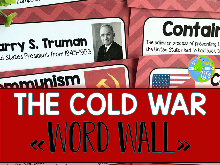 Cold War Word Wall