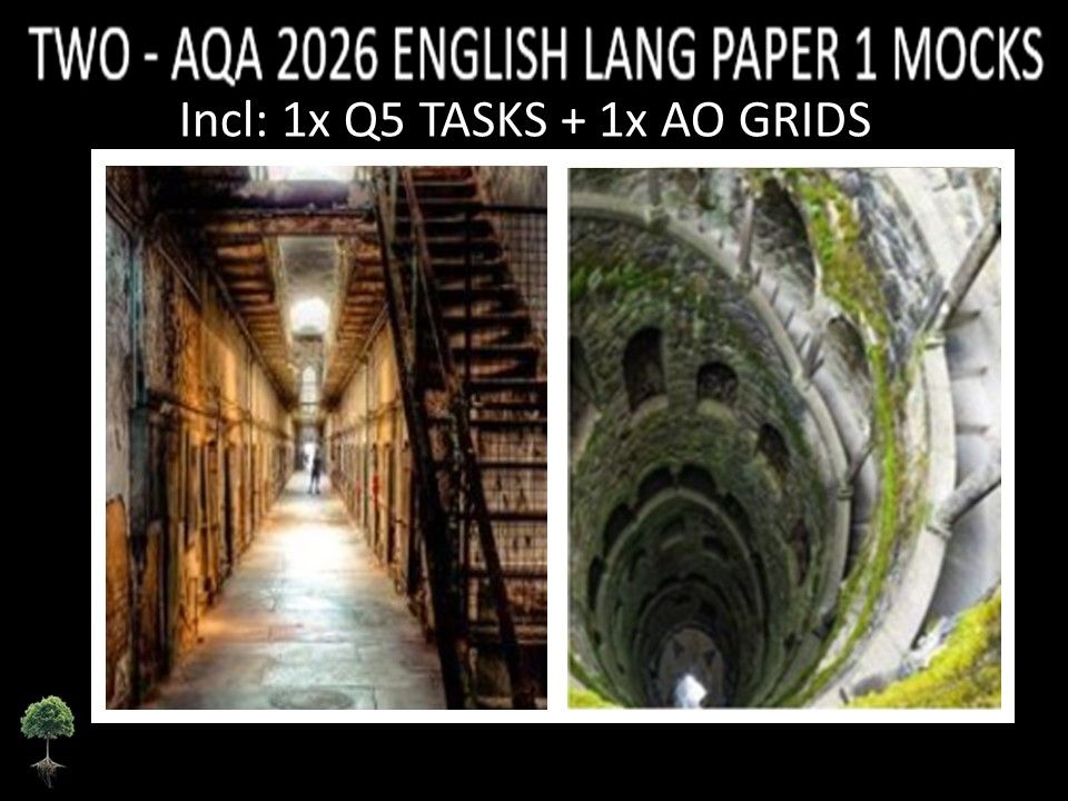 TWO - AQA PAPER 1 | 2026 FULL MOCKS | Q5 TASKS | AO GRIDS