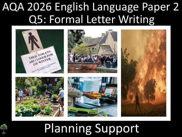 Five Question 5: AQA 2026 English Language Paper 2 | Planning (WGTCT)