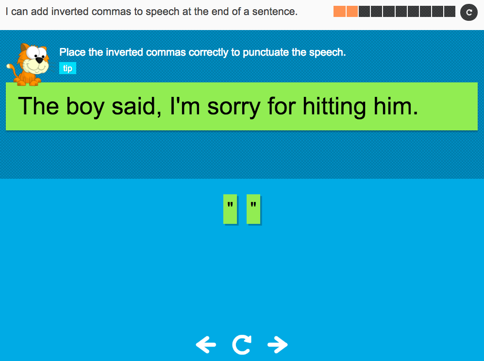 I Can Add Inverted Commas To Speech At The End Of A Sentence 