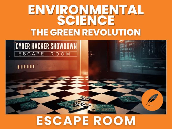 Environmental Science Escape Room (FREE) - Climate Change, Sustainability & Ecology (KS3/GCSE)