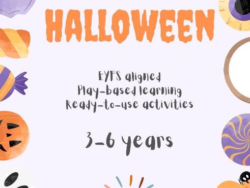 Halloween Learning Pack: Play-Based EYFS Activities (Ages 3–6)