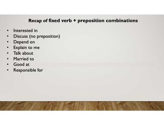 Online ESL lesson on prepositional phrases