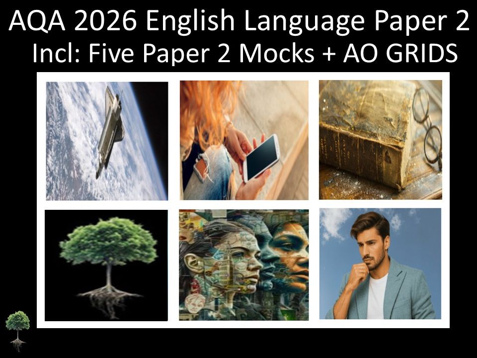 Five AQA 2026 English Language Paper 2 Mocks | AO GRIDS