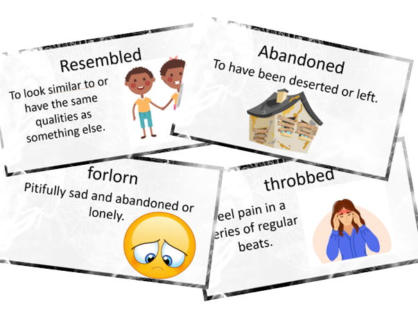 Vocabulary and meaning Display for Phoenix by S F Said