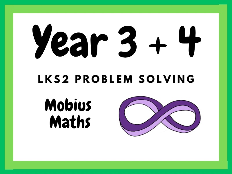 Year 3 & Year 4 Maths Problem Solving PowerPoint | UK National Curriculum