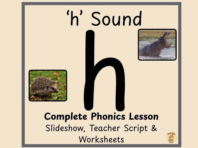 Initial 'h' Sound Phonics - Phase 2 Complete Lesson (EYFS)