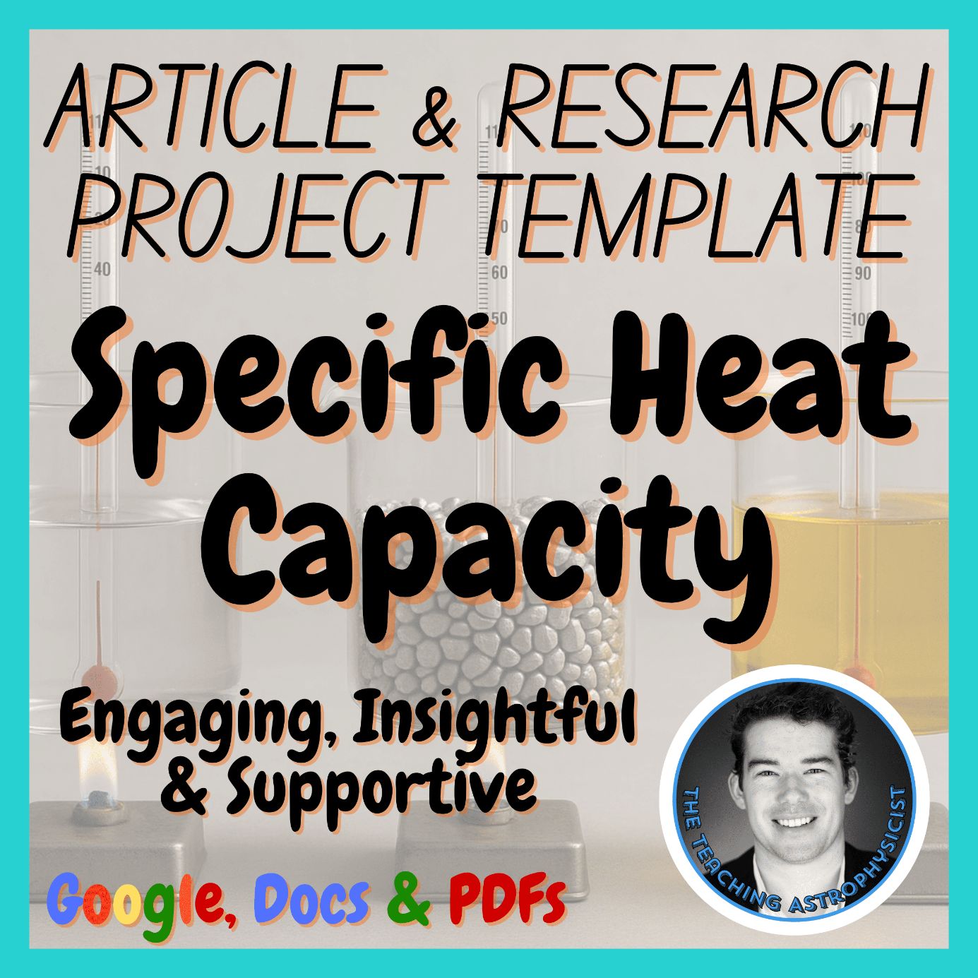 Specific Heat Capacity | Chemistry Science Article + Research Project Template