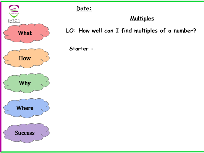 Primary - Multiples