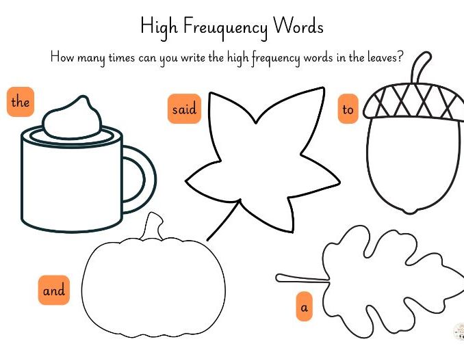 High Frequency Words