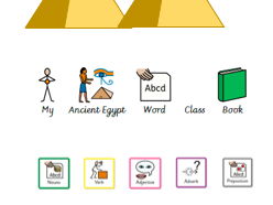 Ancient Egypt Widgit Word Book