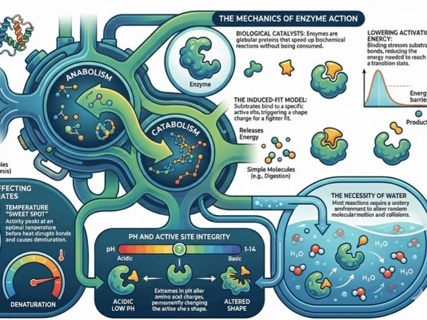 IB Biology C1.1 Enzymes & Metabolism: Slides, Notes & Virtual Lab (SL/HL)